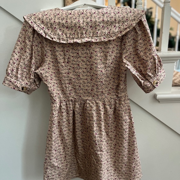 English Factory Statement Collared Mini Dress - Picture 2 of 3